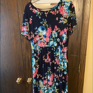 Egy Maxi Dress with pockets size 1X